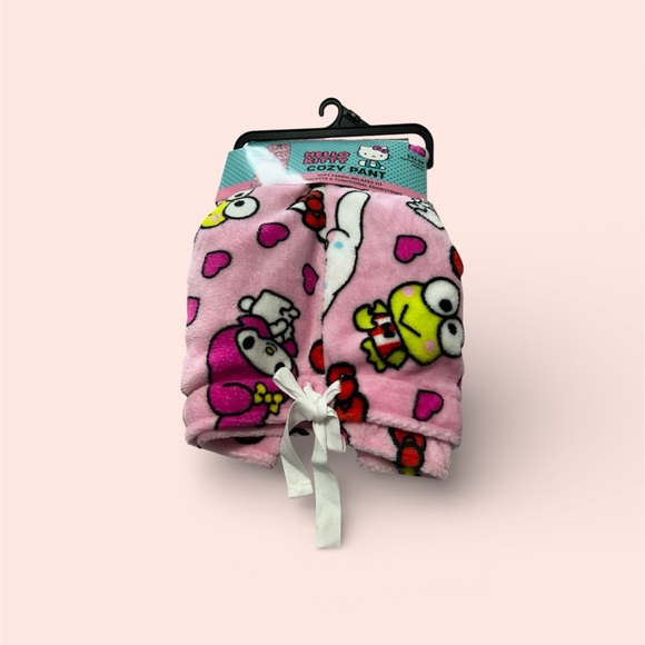 Hello Kitty Other - Hello Kitty Pink Fleece Pants Women’s Small 30”-32” NWT